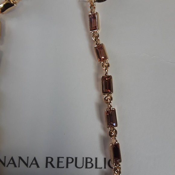 Banana Republic Linear Gem Earrings - Picture 2 of 4